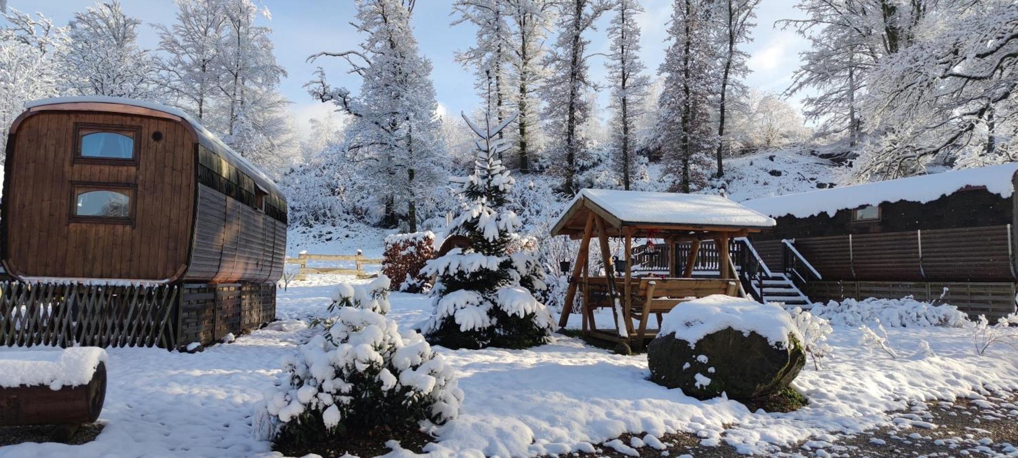 Ma Roulotte sous les Chênes la passionnée Raon-aux-Bois Exterior foto