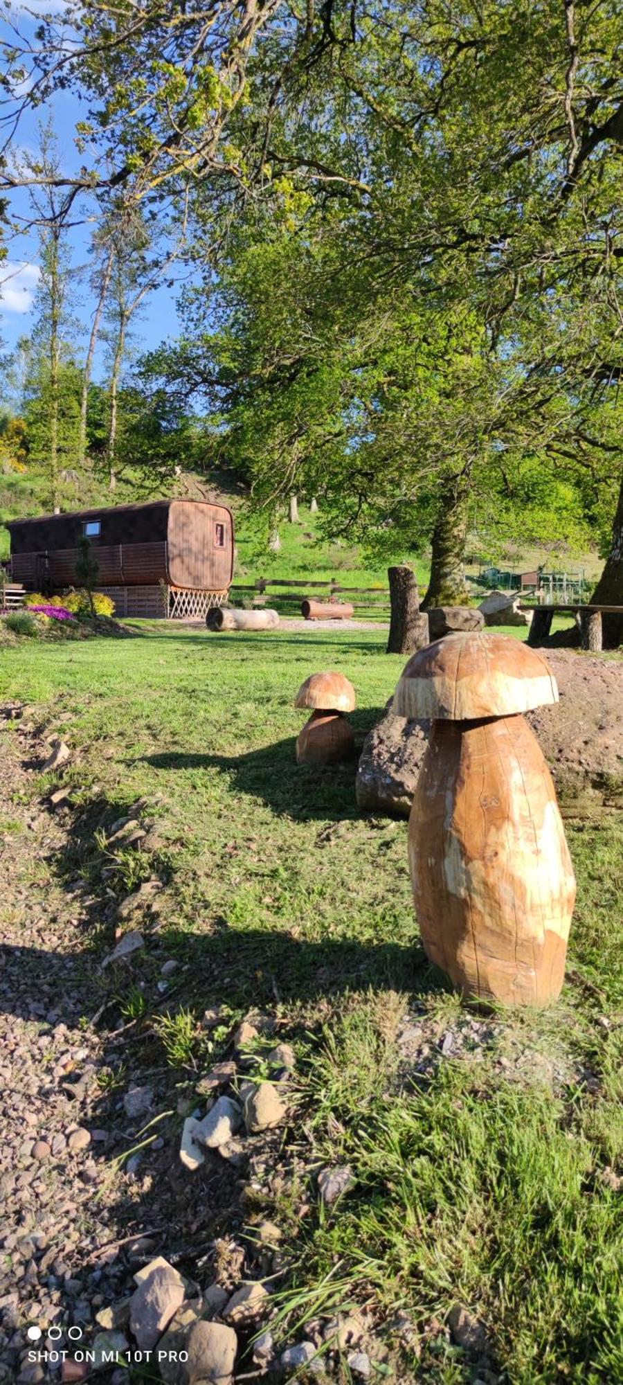 Ma Roulotte sous les Chênes la passionnée Raon-aux-Bois Exterior foto
